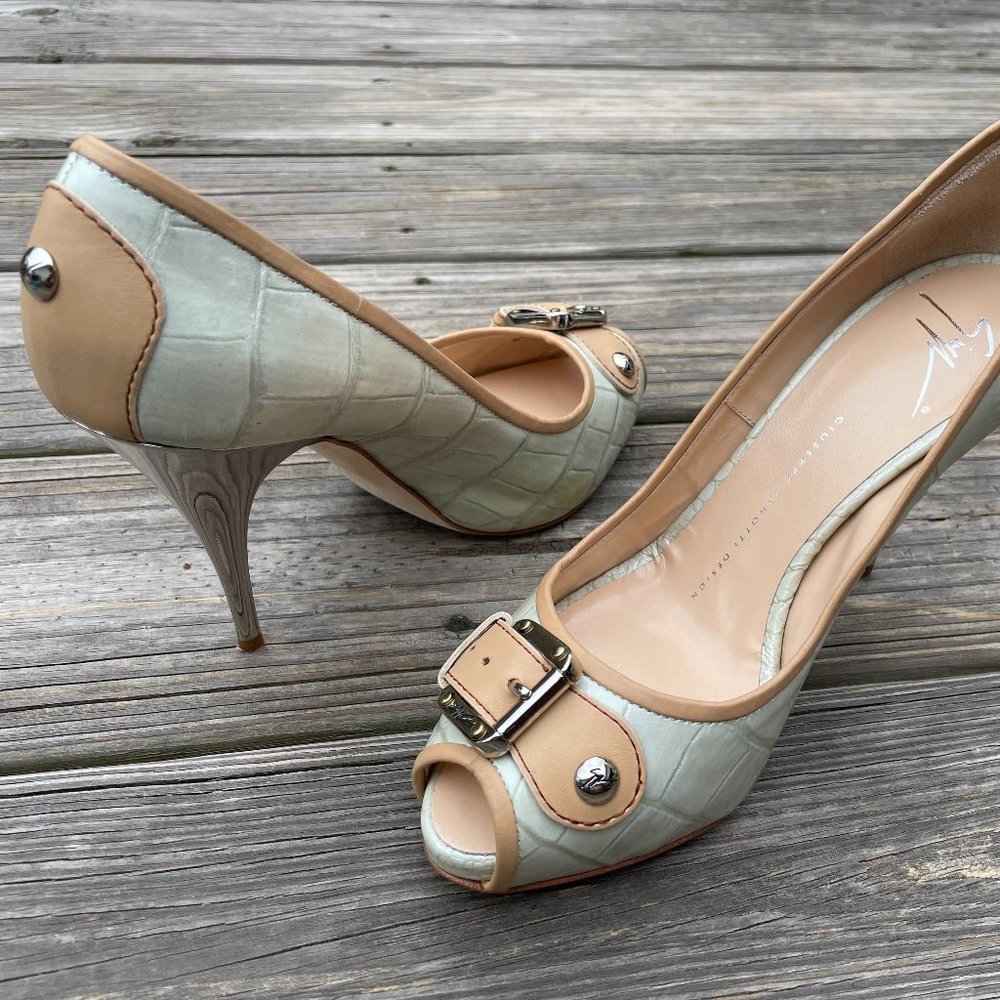 Giuseppe Zanotti Women Heel Shoes Open Toe Pump Ma - Picture 11 of 16